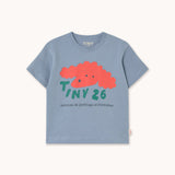 Tiny Cottons - Red Dog graphic tee - grey | Scout & Co