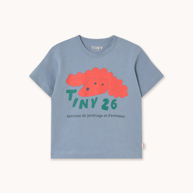 Tiny Cottons - Red Dog graphic tee - grey | Scout & Co