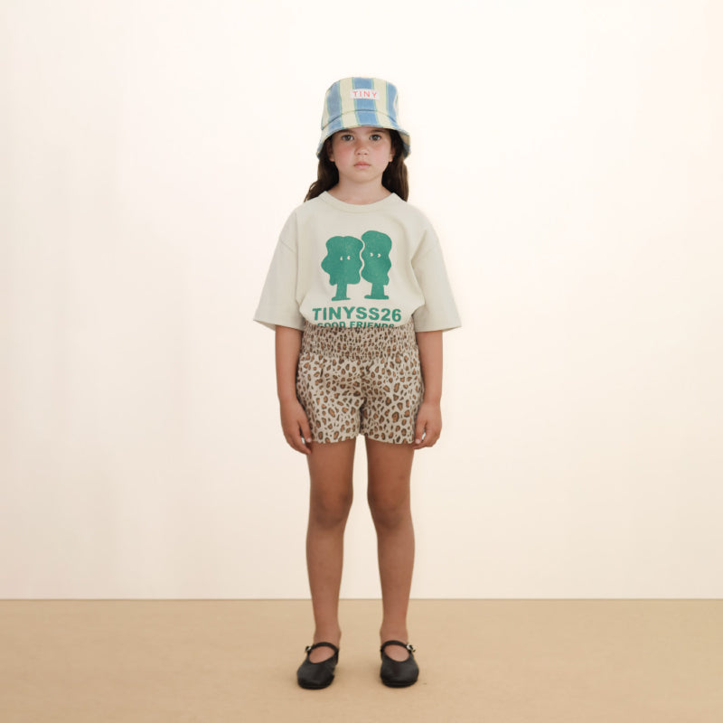 Tiny Cottons - Trees graphic tee - dark vanilla | Scout & Co