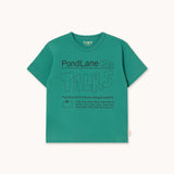 Tiny Cottons - Pond Lane graphic tee - dark emerald | Scout & Co