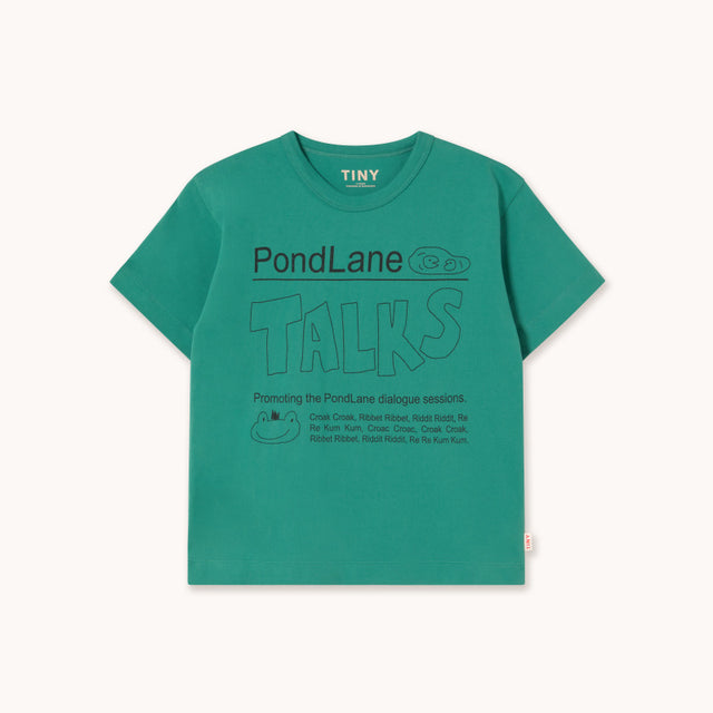 Tiny Cottons - Pond Lane graphic tee - dark emerald | Scout & Co