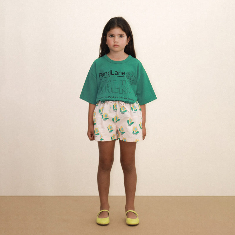 Tiny Cottons - Pond Lane graphic tee - dark emerald | Scout & Co