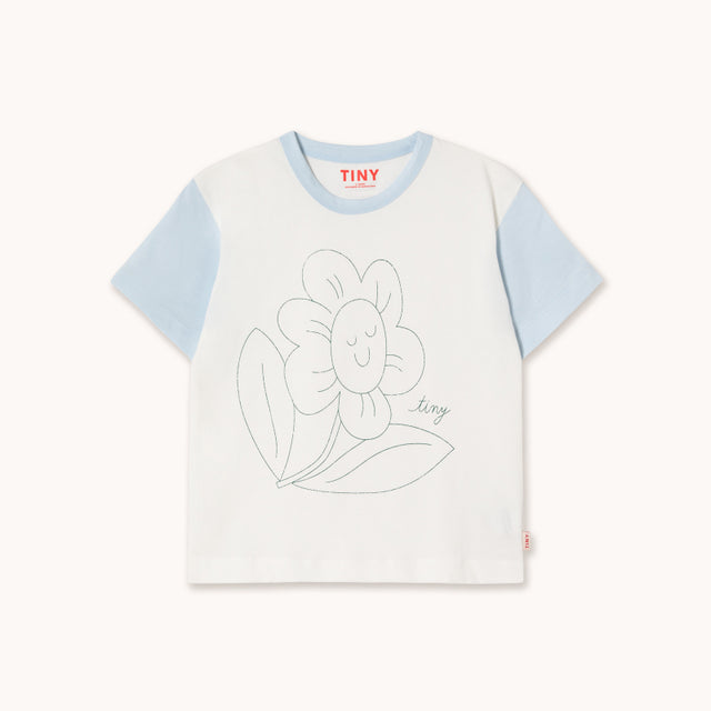 Tiny Cottons - Tiny Flower graphic tee - off-white | Scout & Co