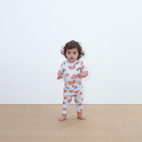 Tiny Cottons - Blossoms rib bodysuit - baby | Scout & Co