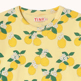Tiny Cottons - Oranges rib tee - mellow yellow | Scout & Co