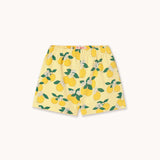 Tiny Cottons - Oranges rib shorts - mellow yellow | Scout & Co
