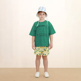 Tiny Cottons - Pond Lane graphic tee - dark emerald | Scout & Co