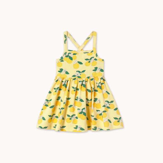Tiny Cottons - Oranges dress - mellow yellow | Scout & Co