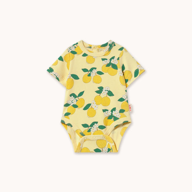 Tiny Cottons - Oranges rib bodysuit - baby | Scout & Co