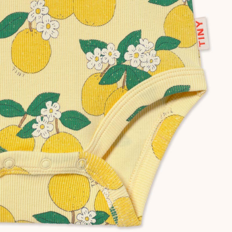 Tiny Cottons - Oranges rib bodysuit - baby | Scout & Co