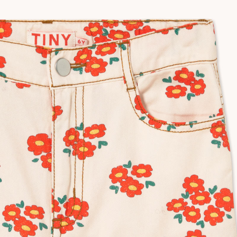 Tiny Cottons - Blossoms twill jeans | Scout & Co
