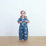 Tiny Cottons - Big Swans denim onepiece - baby | Scout & Co