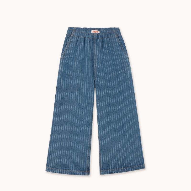Tiny Cottons - Stripes denim pants | Scout & Co