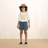 Tiny Cottons - Stripes denim shorts | Scout & Co