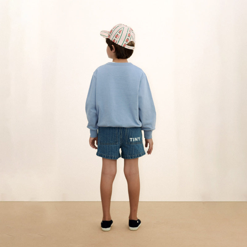 Tiny Cottons - Stripes denim shorts | Scout & Co