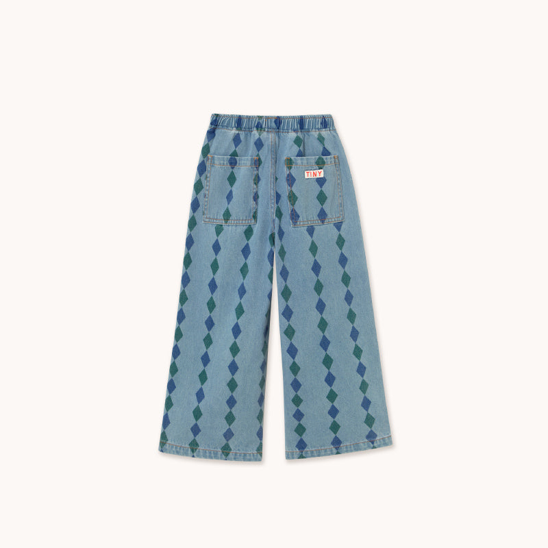 Tiny Cottons - Diamonds denim pants | Scout & Co