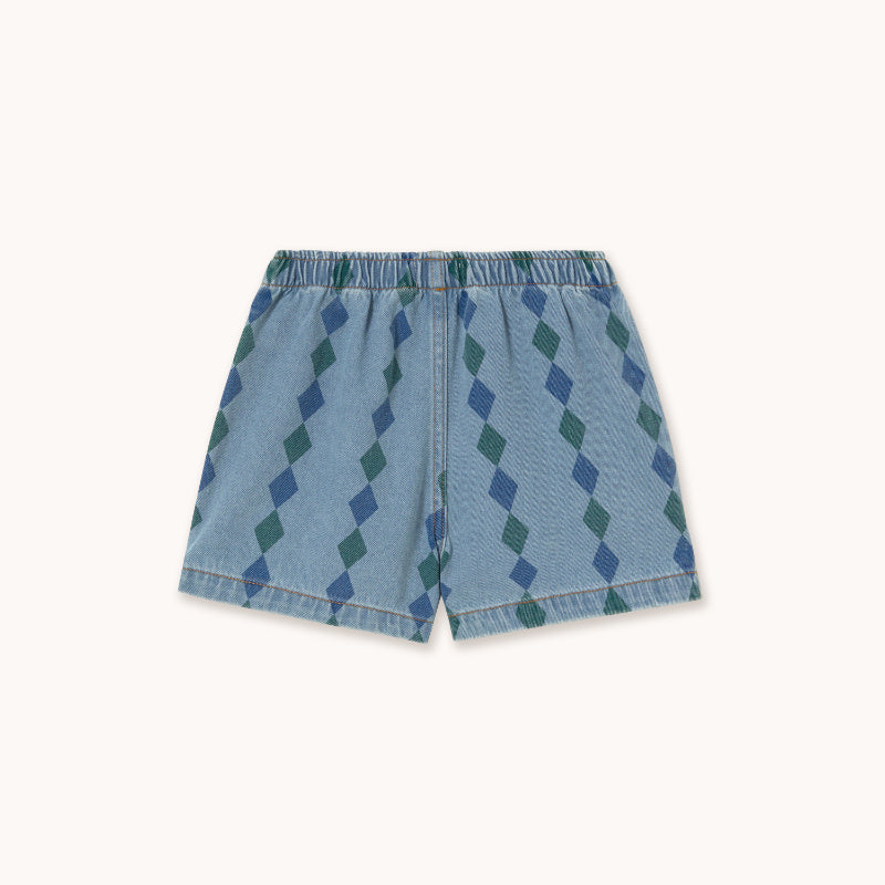 Tiny Cottons - Diamonds denim shorts | Scout & Co