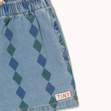 Tiny Cottons - Diamonds denim shorts | Scout & Co