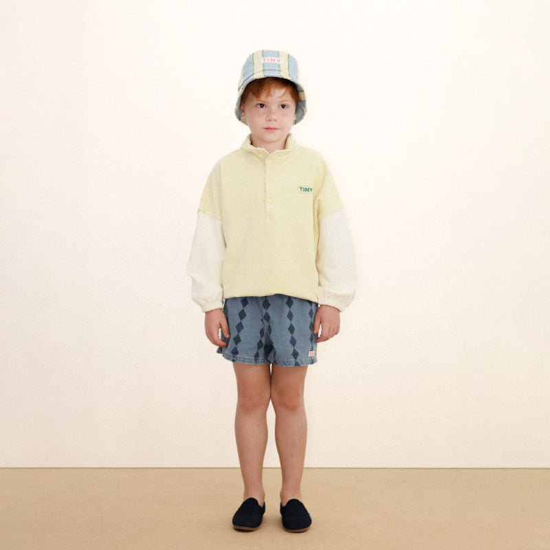 Tiny Cottons - Diamonds denim shorts | Scout & Co