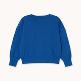 Tiny Cottons - Swans Diamonds cardigan - ultramarine | Scout & Co