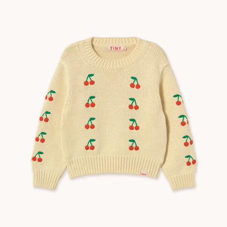 Tiny Cottons - Mini Cherries knitted sweater | Scout & Co
