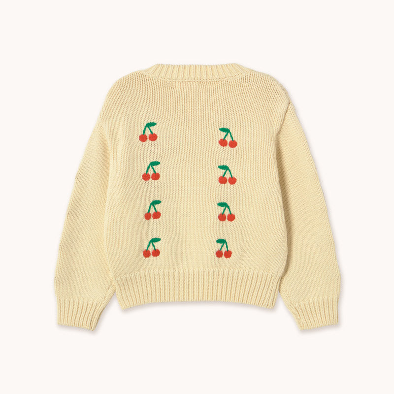 Tiny Cottons - Mini Cherries knitted sweater | Scout & Co