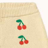 Tiny Cottons - Mini Cherries knitted shorts | Scout & Co