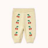 Tiny Cottons - Mini Cherries knitted pants - baby | Scout & Co
