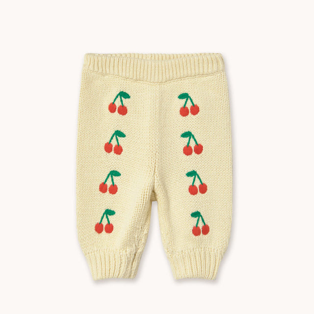 Tiny Cottons - Mini Cherries knitted pants - baby | Scout & Co