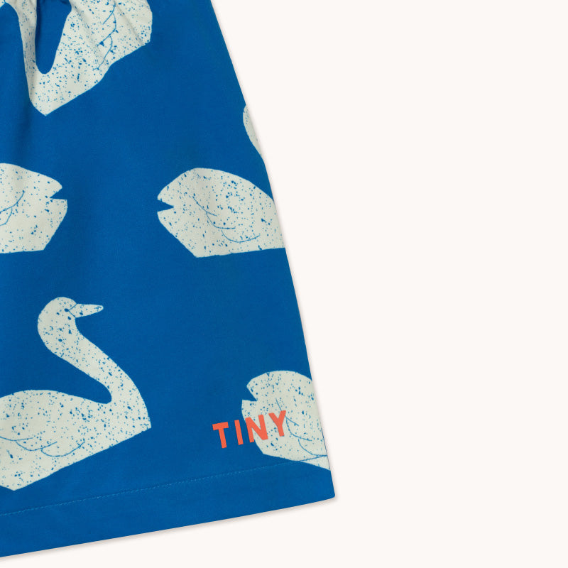 Tiny Cottons - Big Swans swim trunks | Scout & Co