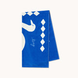 Tiny Cottons - Swans towel - blue | Scout & Co
