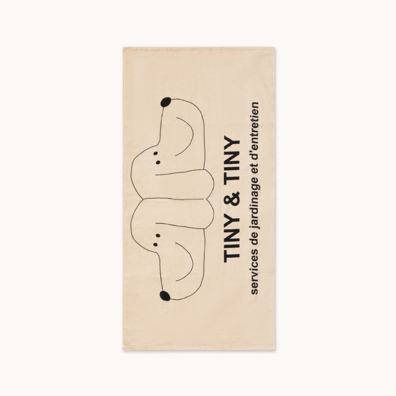 Tiny Cottons - Tiny & Tiny towel - cream | Scout & Co
