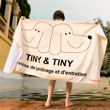 Tiny Cottons - Tiny & Tiny towel - cream | Scout & Co