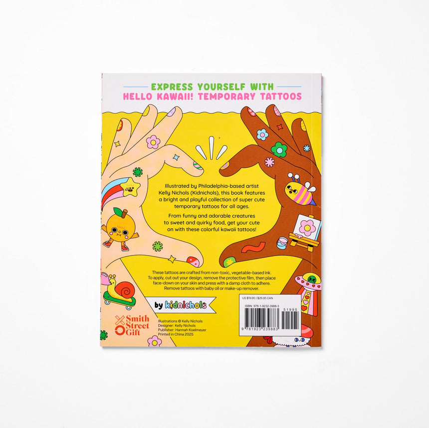 Hello Kawaii! A book of super-cute temporary tattoos - Kidnichols | Scout & Co
