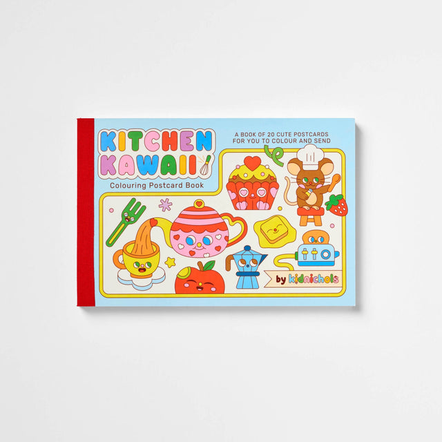 Kitchen Kawaii: colouring postcard book - Kidnichols | Scout & Co