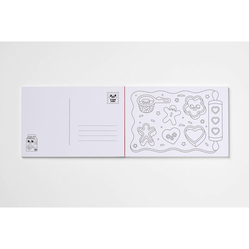 Kitchen Kawaii: colouring postcard book - Kidnichols | Scout & Co