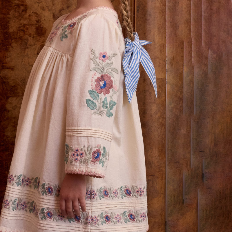 Apolina - Stevie dress - Milk Cream | Scout & Co