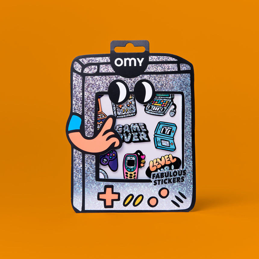 OMY - Fabulous Big vinyl stickers - Big Game Boy | Scout & Co