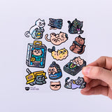 OMY - Fabulous Big vinyl stickers - Kitty | Scout & Co