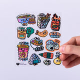 OMY - Fabulous Big vinyl stickers - Noodle | Scout & Co