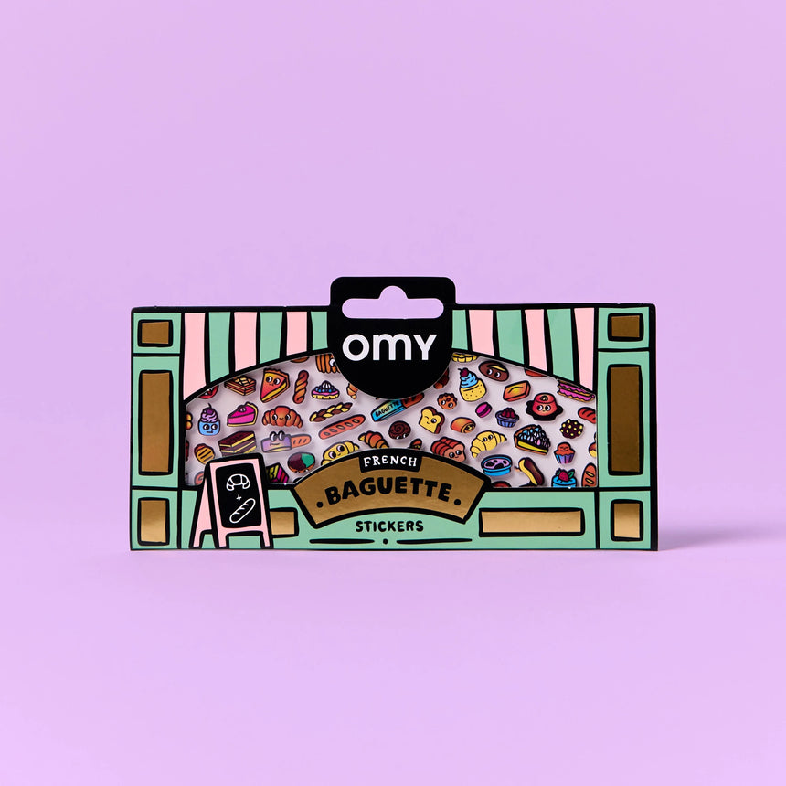 OMY - Fabulous Boutique fluoro stickers - French Bakery
