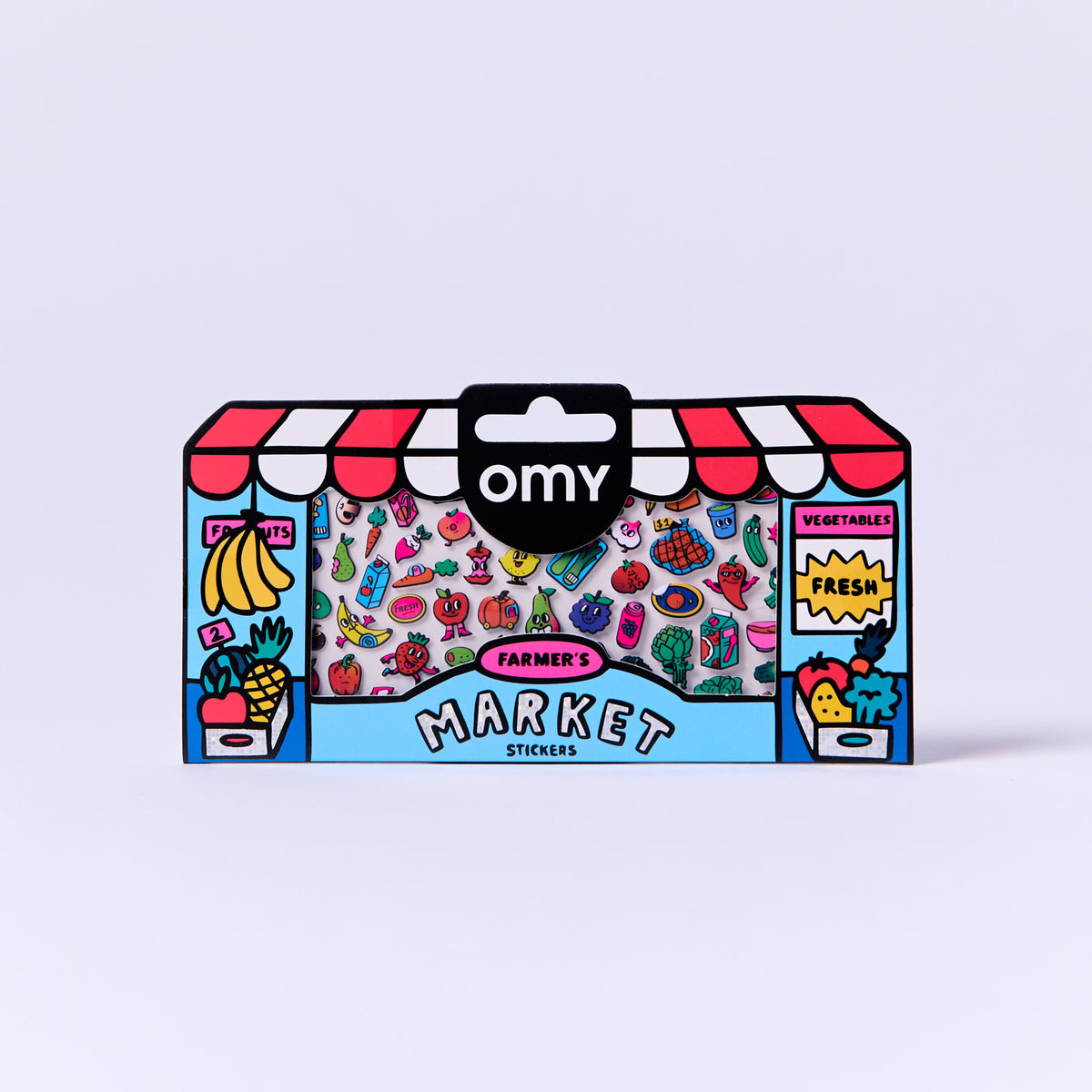 OMY - Fabulous Boutique mini vinyl stickers - Farmers Market