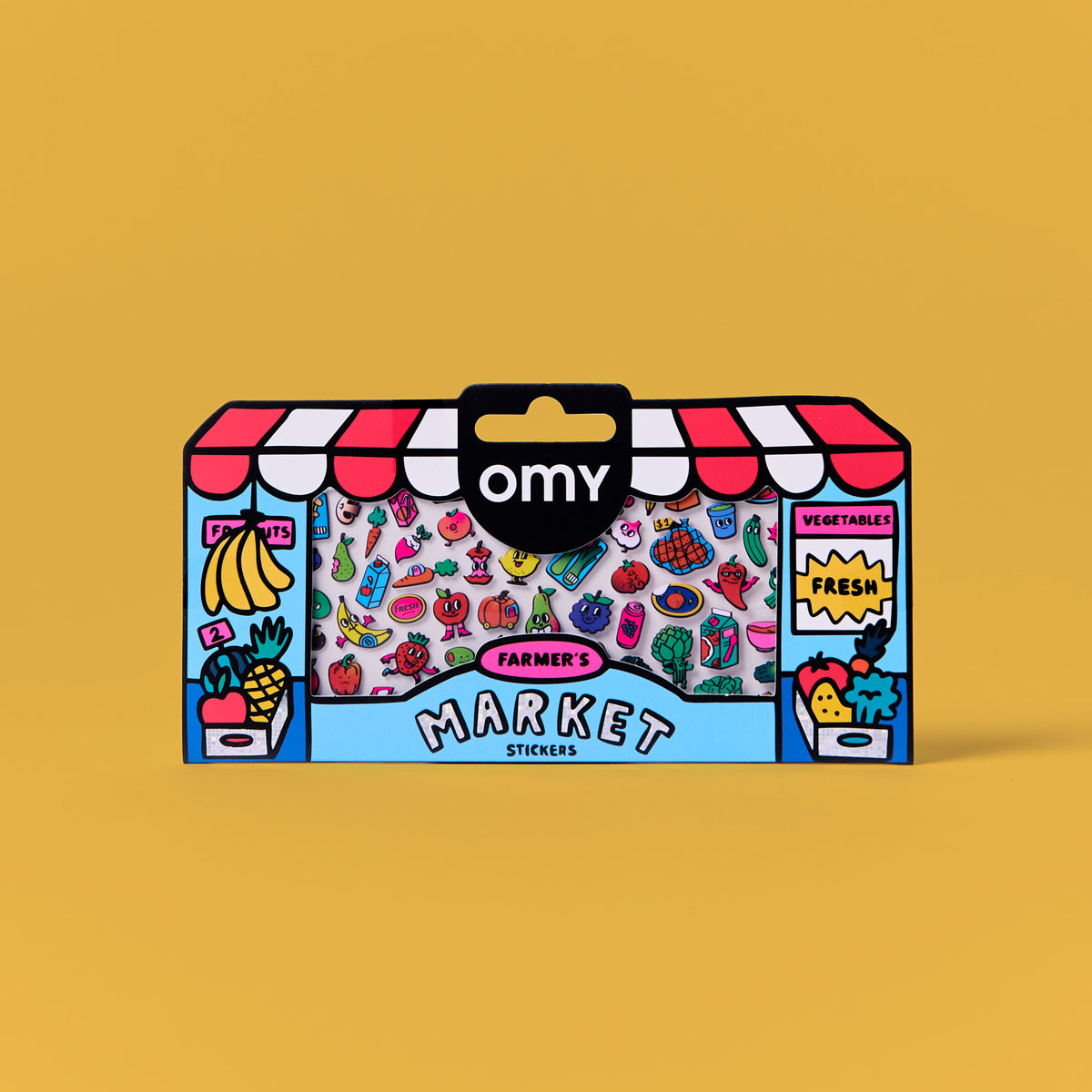 OMY - Fabulous Boutique mini vinyl stickers - Farmers Market
