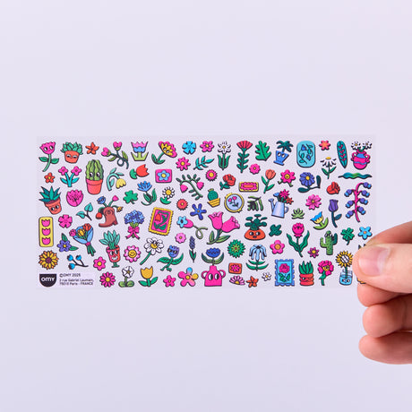 OMY - Fabulous Boutique fluoro stickers - Flower Shop | Scout & Co