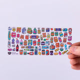 OMY - Fabulous Boutique mini vinyl stickers - Supermarket