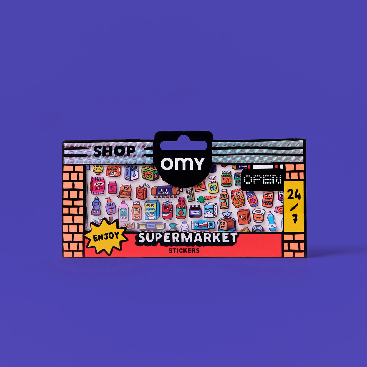 OMY - Fabulous Boutique mini vinyl stickers - Supermarket