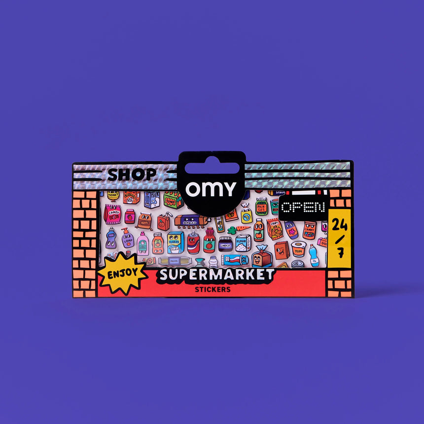 OMY - Fabulous Boutique mini vinyl stickers - Supermarket