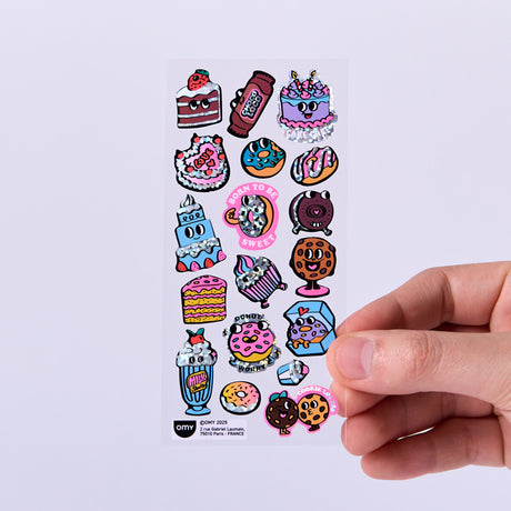 OMY - Fabulous Iconic vinyl stickers - Donuts | Scout & Co