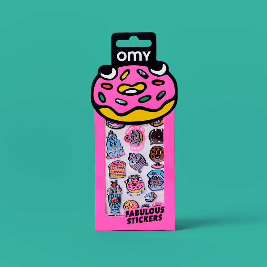 OMY - Fabulous Iconic vinyl stickers - Donuts | Scout & Co