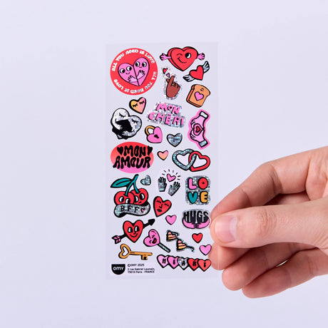OMY - Fabulous Iconic vinyl stickers - Love | Scout & Co